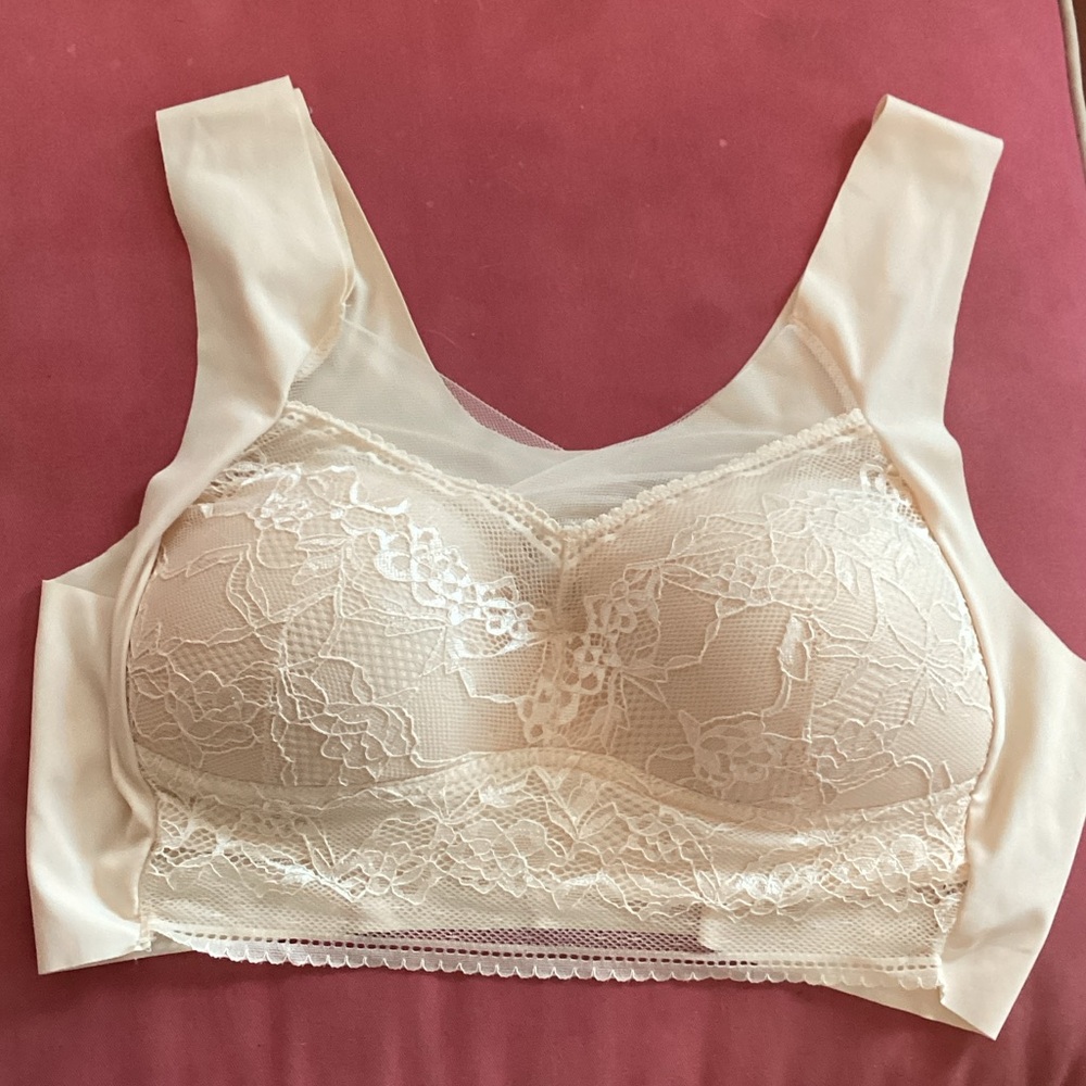 Three lovely lace bras